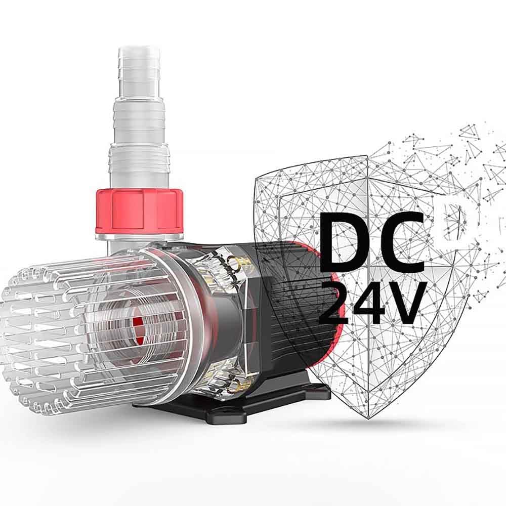 Toplionace DC 24V Fish Tank Inverter Pompa Acqua Velocità Regolabile Acquario Pompa di Circolazione Domestica Piccola Silenziosa Pompa Sommersa