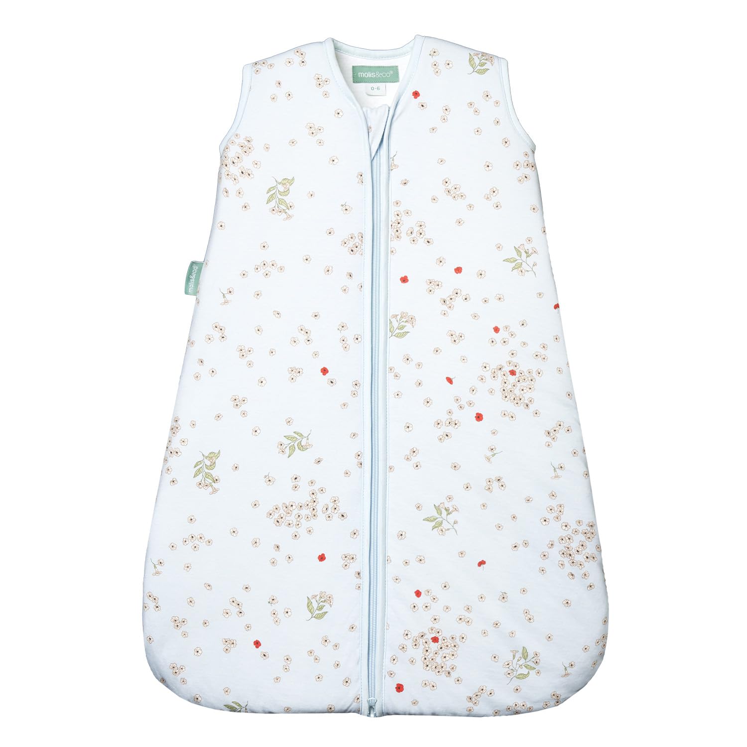 molis&co - Saco Dormir Bebé TOG 1-85 cm (6-18 Meses) - Saco Dormir Bebe Primavera y Otoño sin Mangas - Saco de Dormir Bebe para Niños Niñas (Unisex) - 100% Algodón (Oeko-Tex) - Ines II — view 11