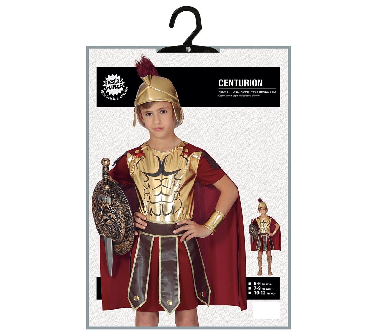 FIESTAS GUIRCA Disfraz de centurión Romano