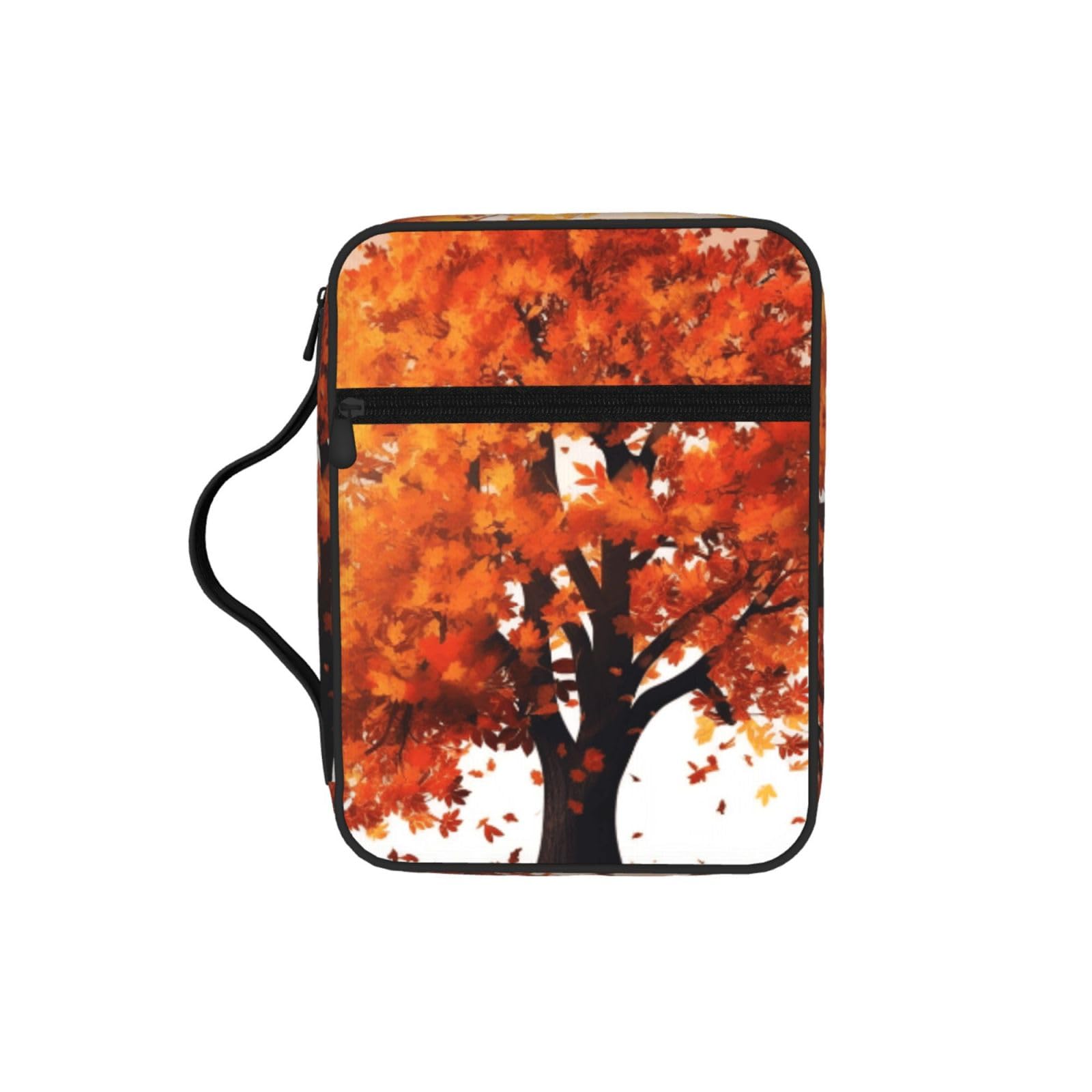 Autumn Tree Bible Cover Case Waterproof Bible Bag With Handle Organizer Storage Book Cover For Bible Study