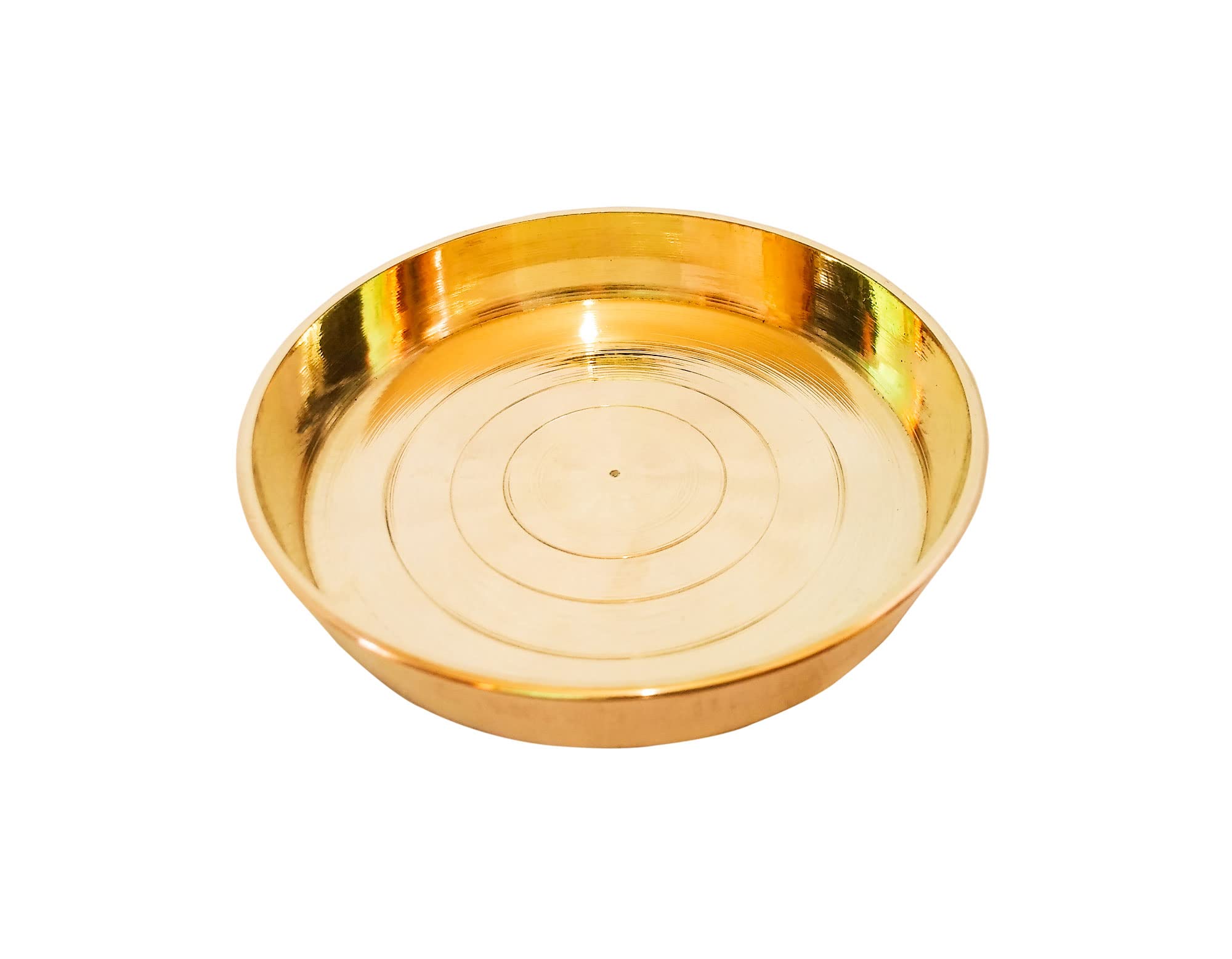 Brass Prasad Plate - Pooja & Puja Essentials -3