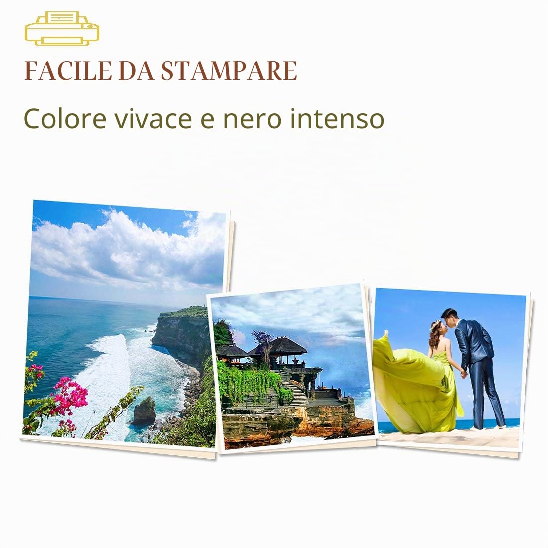 Compatibile Cartuccia di Toner per Ricoh M C250FWB P C301W Stampanti, 6900 & 6300 Pagine，408336 408337 408338 408339 ( BK/C/M/Y )