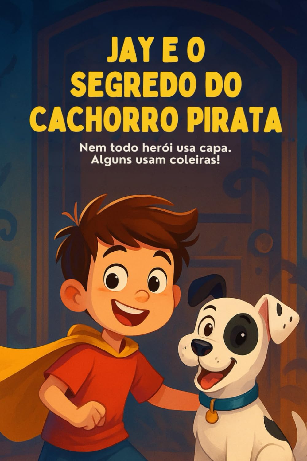 JAY E O SEGREDO DO CHACHORRO PIRATA: Nem todo herói usa capa. Alguns usam coleiras!