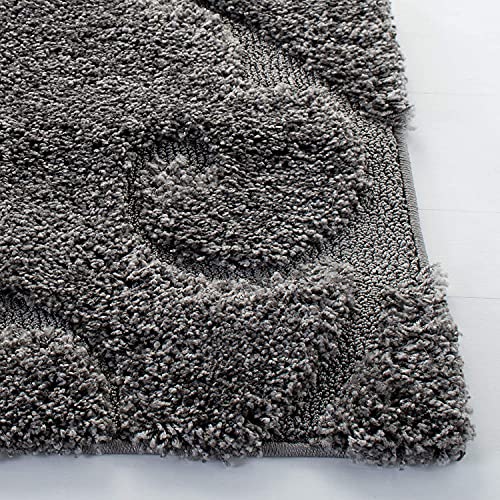 Image of Handwoven Microfibre 3D Rug for Living Room (Grey, 6 X 9 Feet, Microfibre)