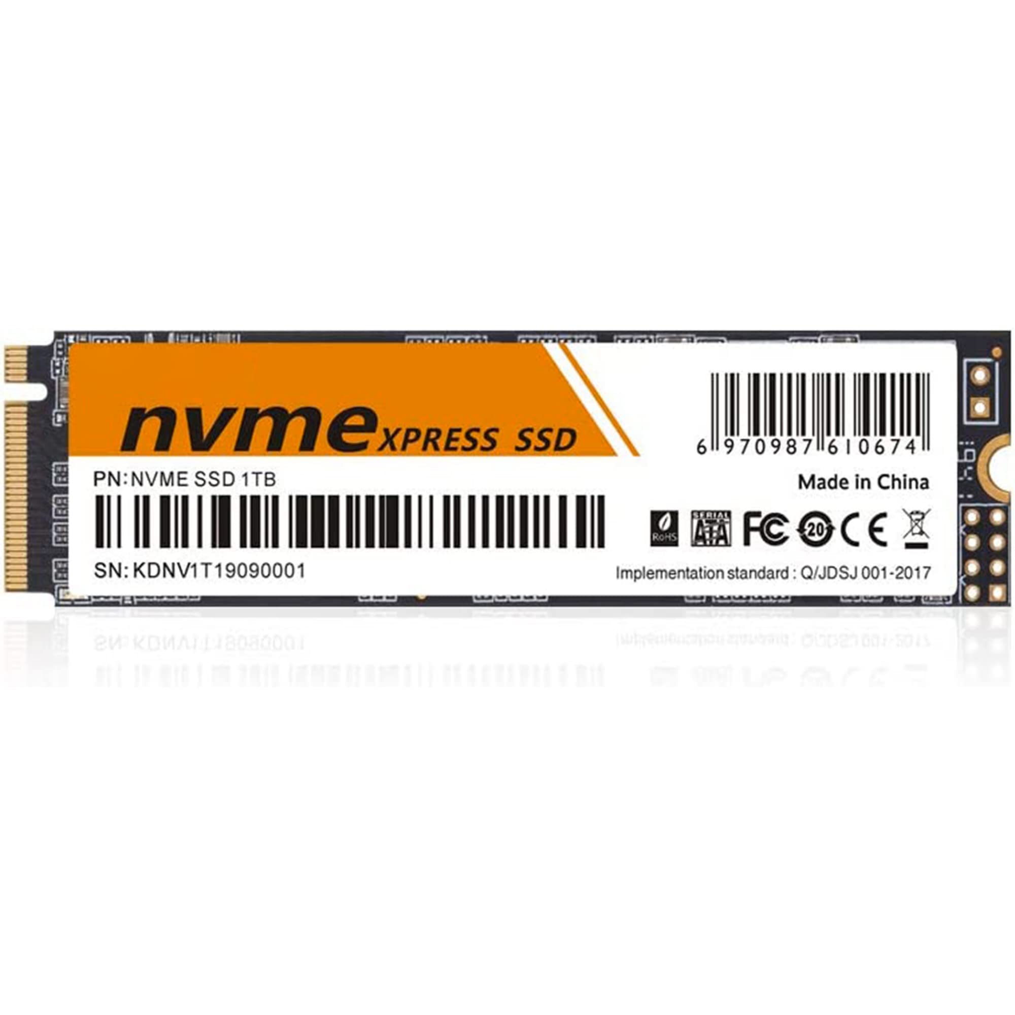 SIMPLETEK Memoria SSD 1TB M.2 2280 NVMe PCIe 3.0 | Disco Archiviazione a Stato Solido up to 2200 MB/s | Memoria PC Computer Assemblati 1000GB