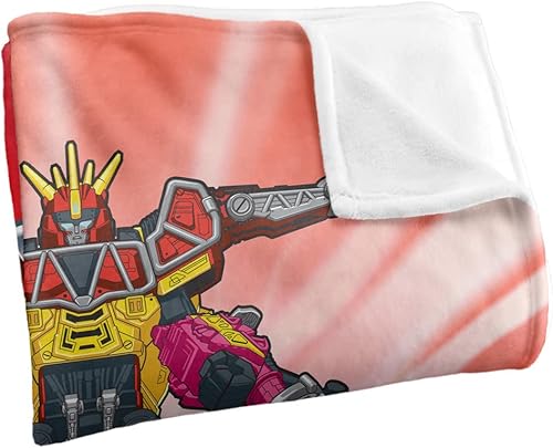 Miniatura 3 de Power Rangers Dino Ranger - Manta con licencia oficial de tacto sedoso, súper suave, 50 x 60 pulgadas