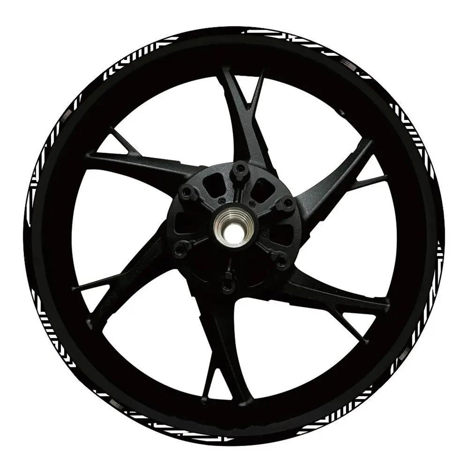 Wheel Stickers Motorcycle Wheel Reflective Decal for for Ninja 650 400 for Versys 17″ Stripe Tape Sticker Rim Stickers Hub Decals Rim Reflective Decal
