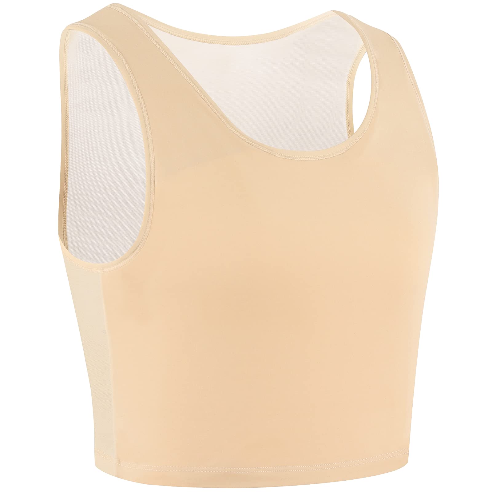 XUJI Binder Transgender Trans Tomboy FTM Donne traspirante mezzo Binder per il seno
