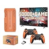 2025 U36 New Retro Game Console,50000+Games and 40 Emulators, with Dual 2.4G Wireless Controllers, Plug and Play 4K HD HDMI TV Game Stick (128GB)