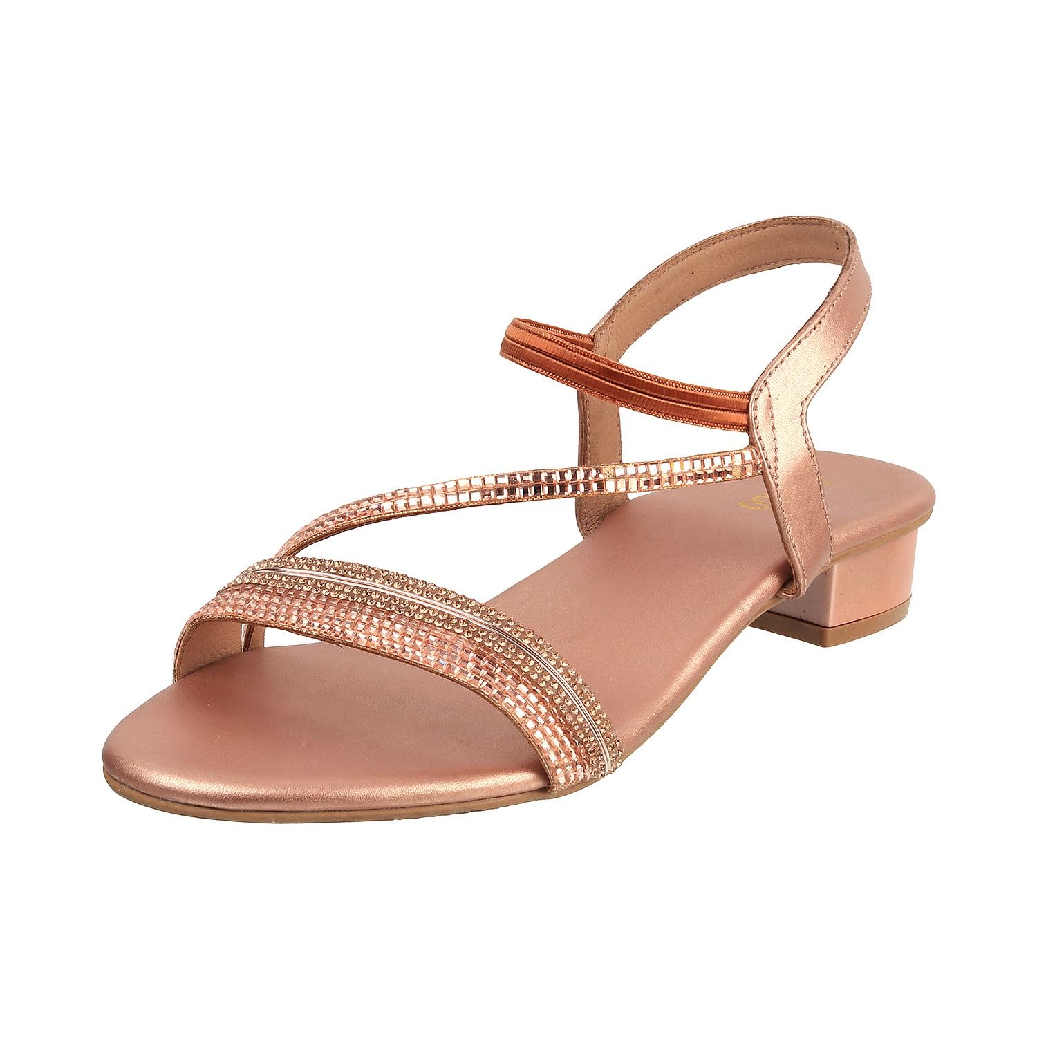 Metro Women Rose Gold Ethnicwear/Fashion Sandal UK/4 EU/37 (35-4636) (B0CQHFRWCR) Amazon Price History, Amazon Price Tracker