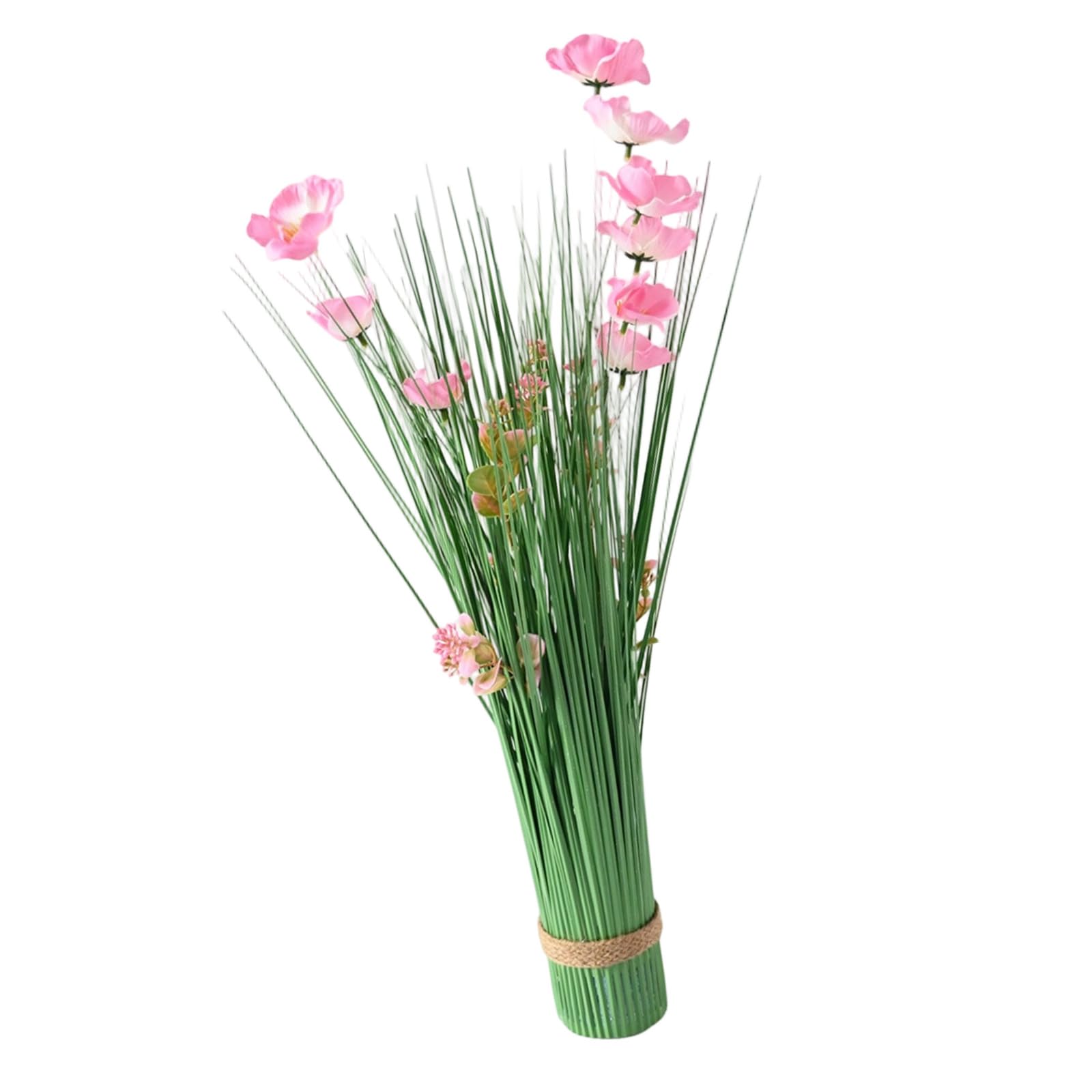 Limtula Realistic Artificial Wildflower Bulrush Grass Stalk for Home Offices Decors 62Cm Tall Decorative Piece Multipurpose Party Supplies