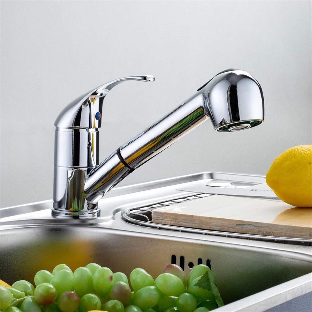Mitigeur cuisine pull out orientable avec mitigeur évier douchette spray jet multifonction