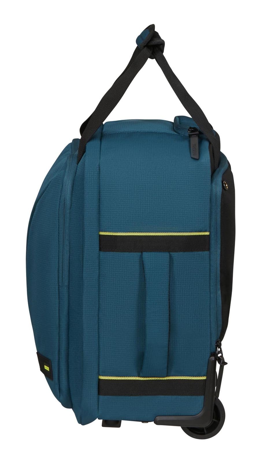 American Tourister Take2Cabin - Ryanair/Wizz Air/Vueling Bolsa de Cabina 40 x 30 x 20 cm, 24,5 l, 1,50 kg, Mochila con Ruedas, Equipaje de Mano, Mochila de Avión MS Bajo Asiento, Blau (Harbor Blue)
