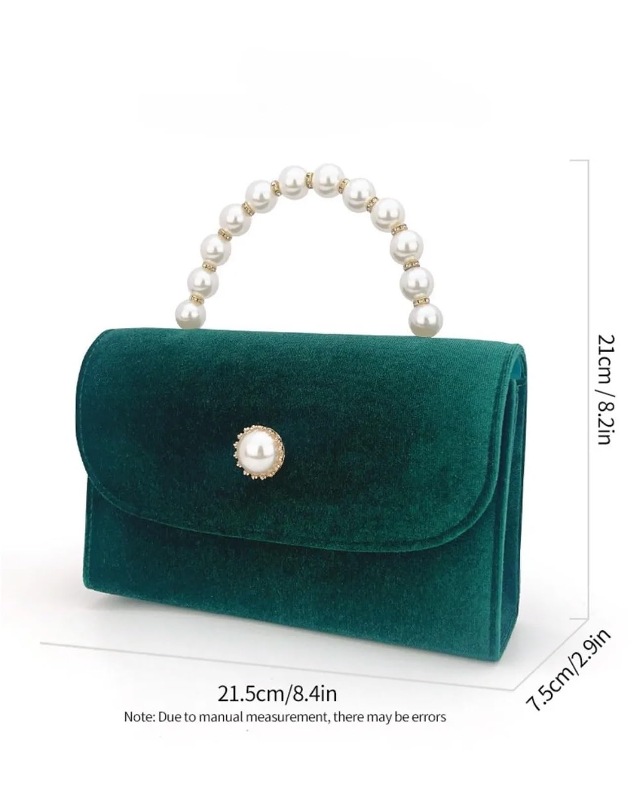 Borse da sera in perle, eleganti, vintage, in velluto, sposa, donna Per Matrimoni e Balli di Fine Anno