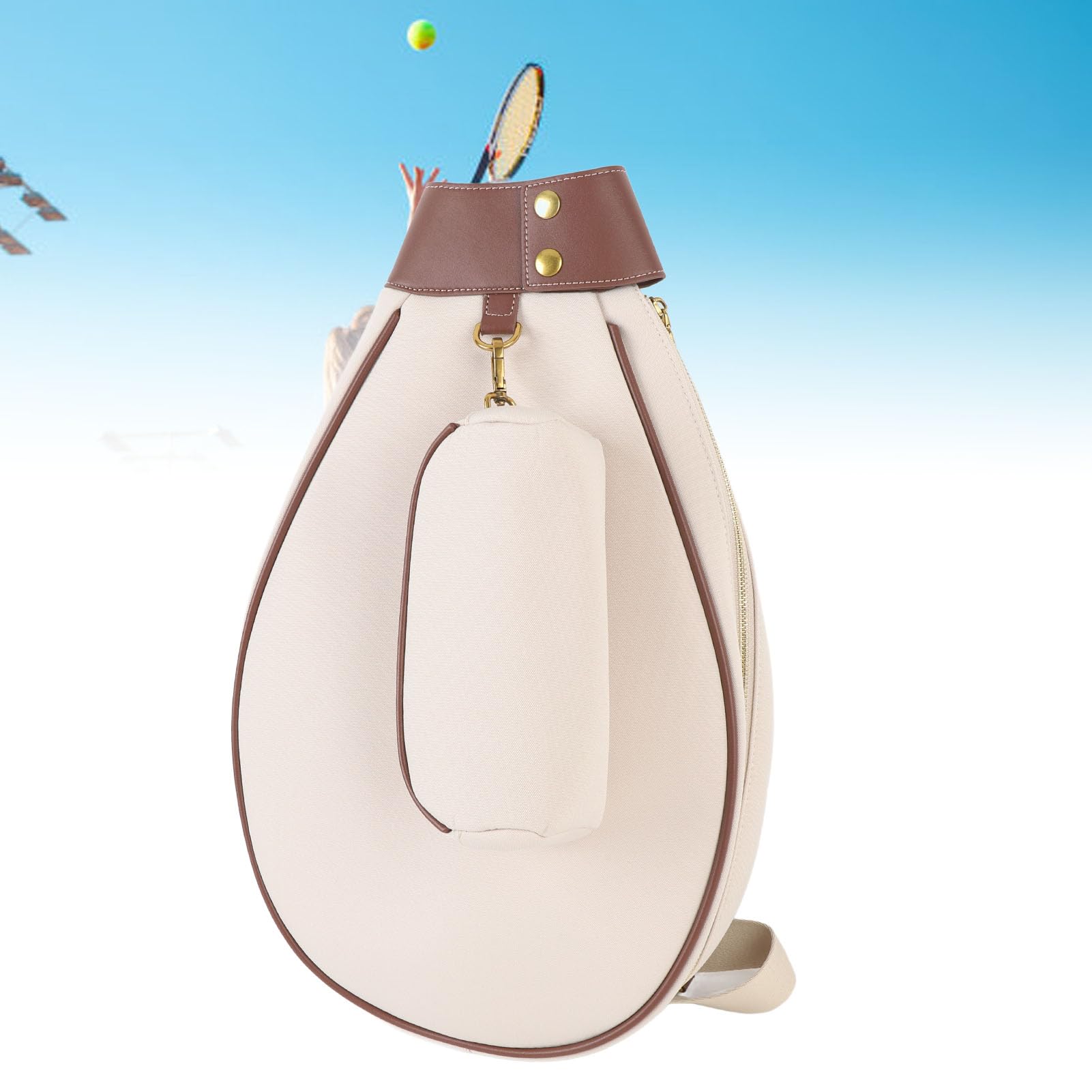 Tennis torba na ramię, unisex tenisowa torba na ramię, o dużej pojemności, stylowy i profesjonalny plecak tenisowy na rakietę do badmintona.