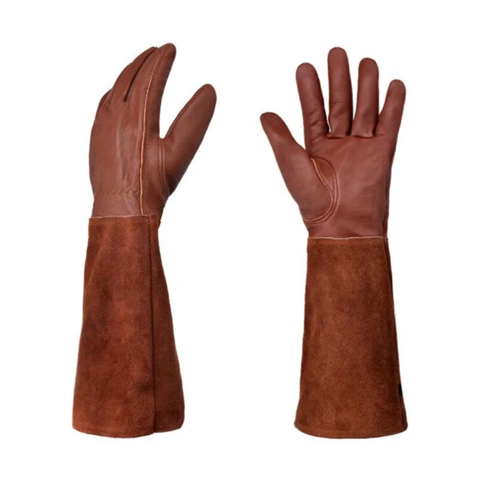 1 paire de gants en cuir respirants pour Homme et Femme