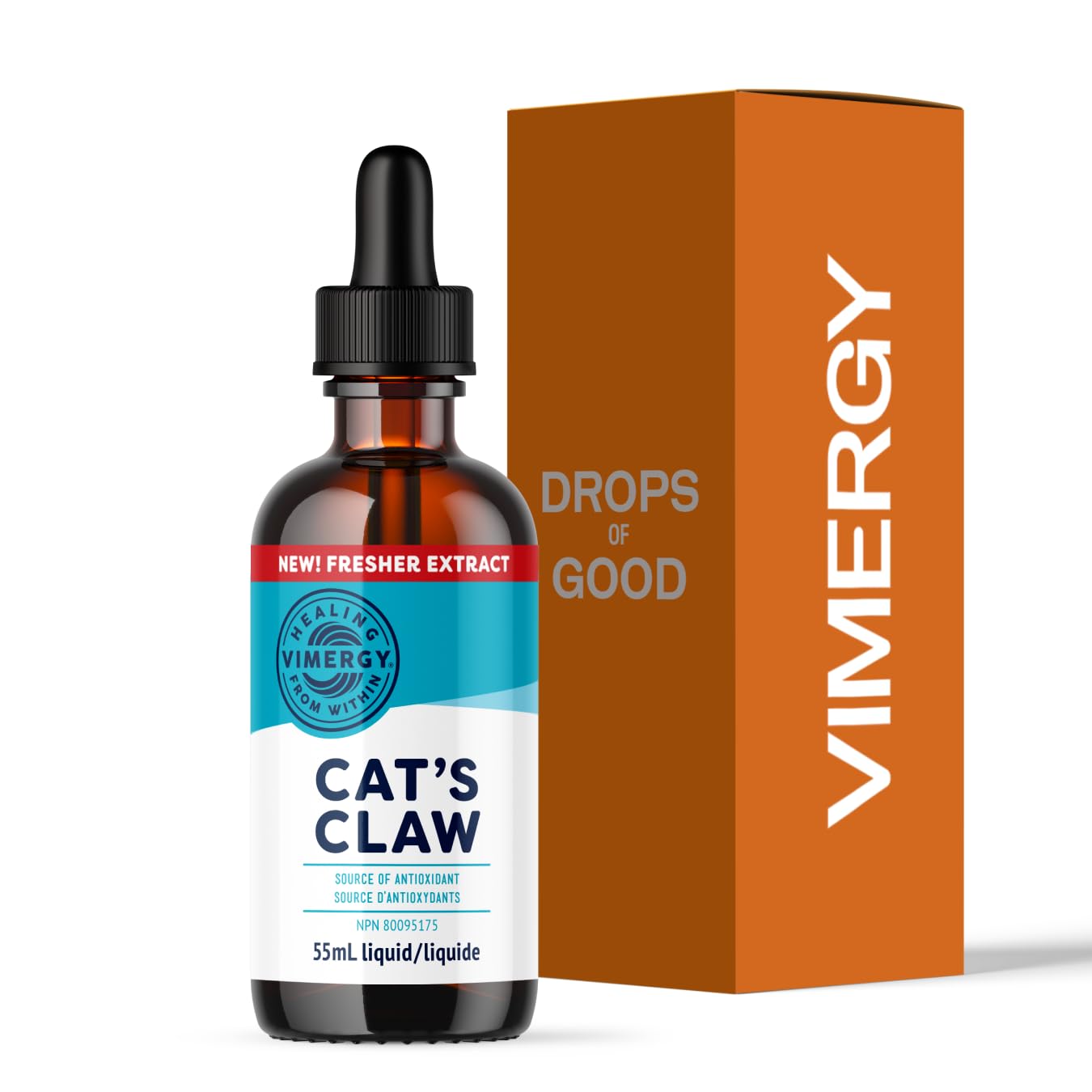 USDA Organic Cat’s Claw Liquid – Provides Antioxidant Support* – Benefits The Immune System* – Vegan, Gluten-Free, Non-GMO – 30 Servings (55 ml)