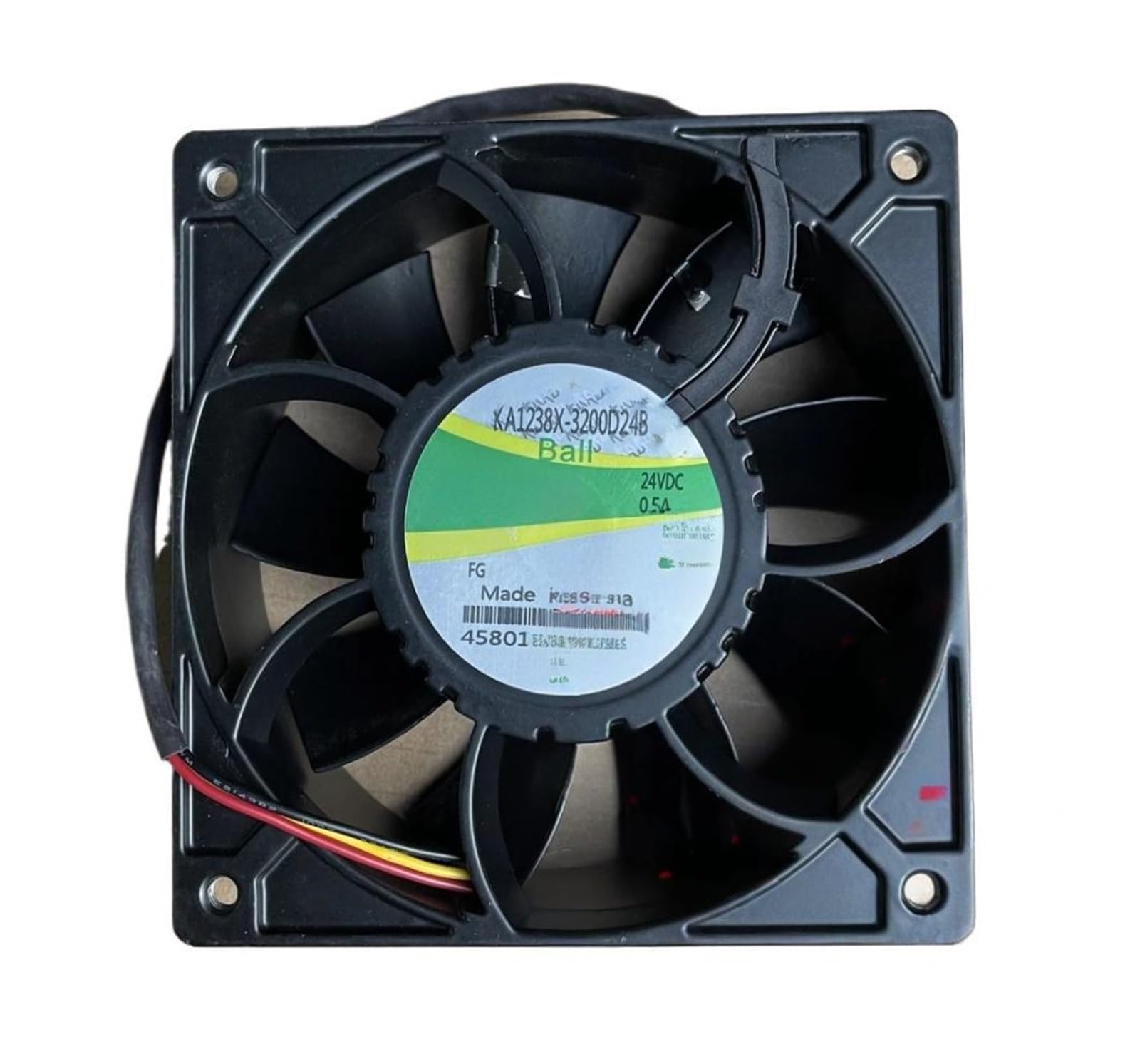 Ventilateur de serveur KA1283X-3200D24B DC 24V pour boîtier informatique 120x120x38mm