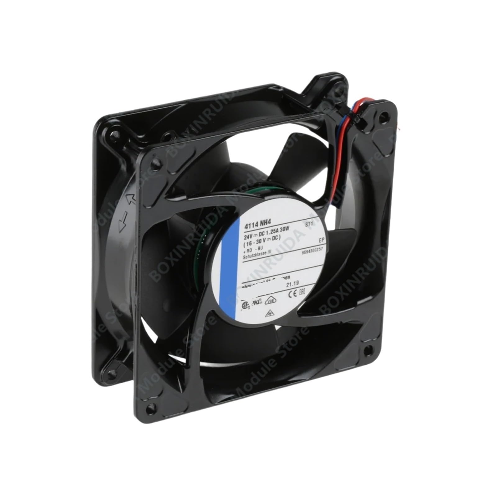JJKKOZVQF 4114NH4 Fan 12038 24V 19.5W axial flow fan