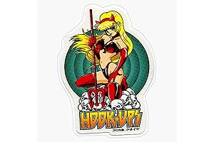 Hook Ups Sticker: Express Yourself with Unique Vinyl Art