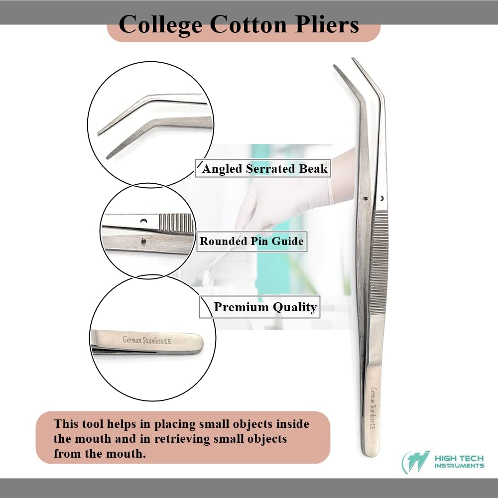 Dental Utility Pick-Up Dressing Pliers DPU17 No17 Kit 6/Pcs HU FRIEDY Original
