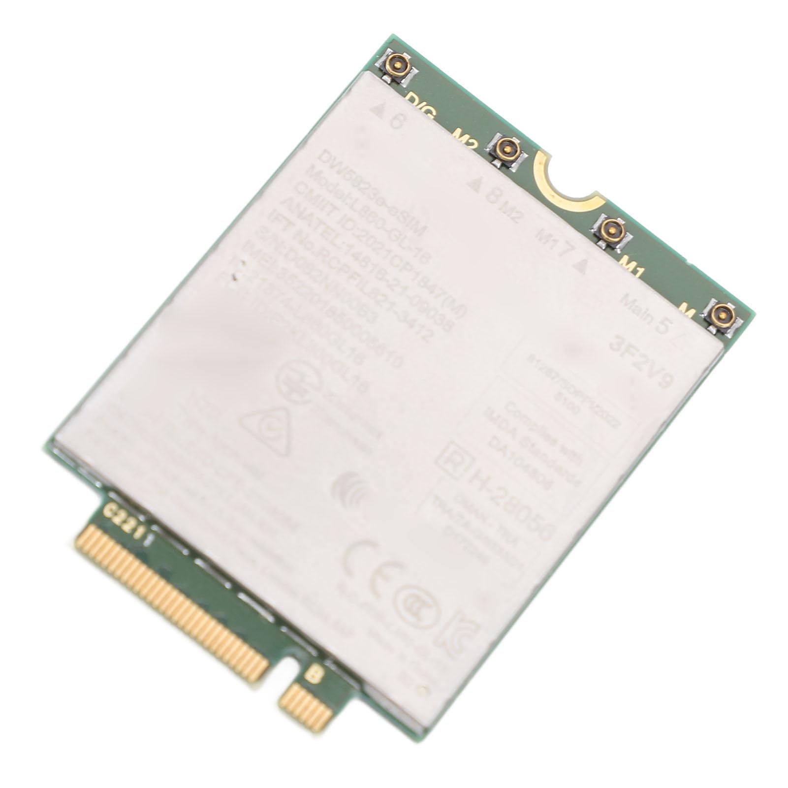 POENVFPO Tarjeta de Red del Módulo 4G LTE, Velocidad de Internet de 1 GB/s para Latitud/precisión, Soporte de Banda Global, Diseño Duradero