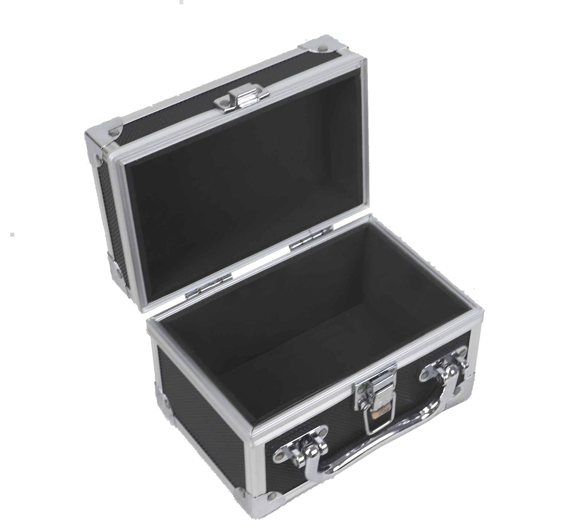 Ursae Minoris Elite Black Aluminum Case for US Proof Sets, Postage Stamps in Glassine Envelopes, and Other Treasures, Compact Size