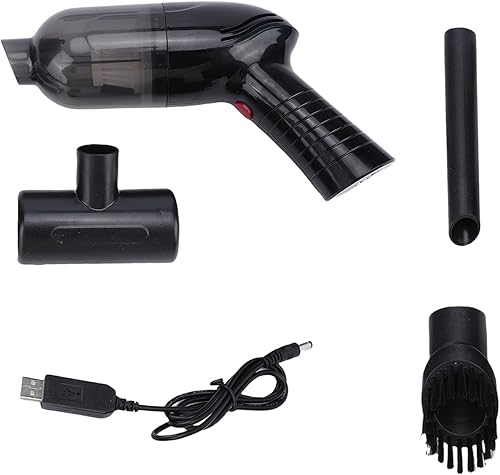 Miniatura 7 de ASHATA Portable Car Vacuum, 9000Pa Hand Vacuum Cordless Rechargeable, 120W Powerful Suction Advanced Clean Hand Vac with Nozzles for Home Window