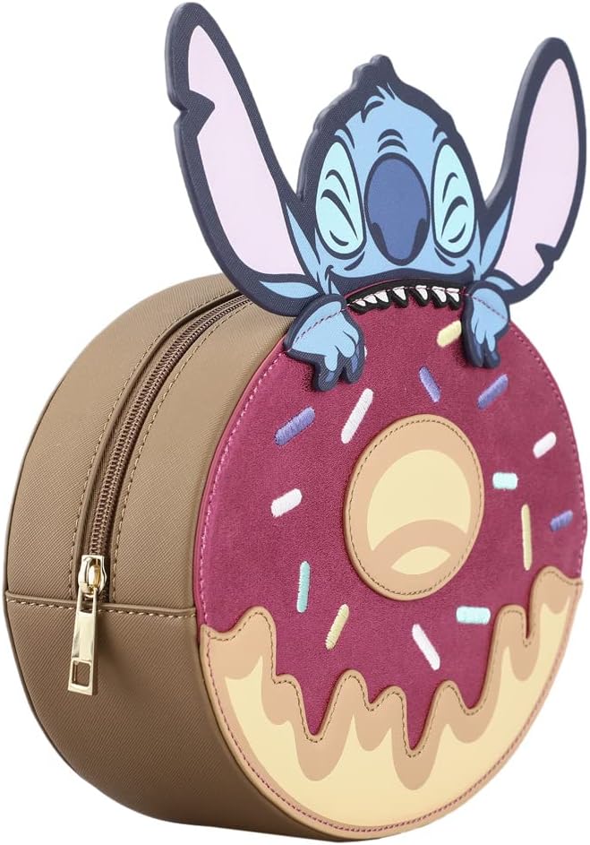 Bioworld Disney Stitch Donut Cosmetic Bag
