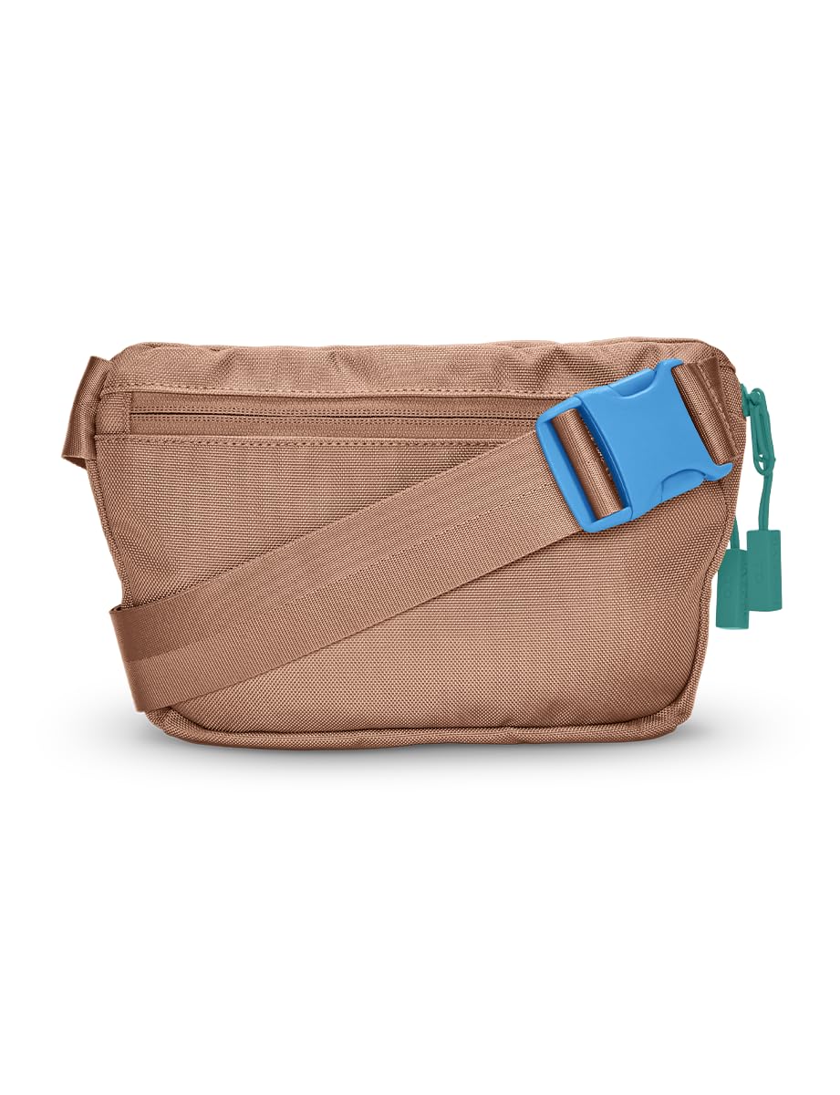 Baboon to the Moon Fanny Pack - Trendy, Compact, Water-Repellent Waist Bag in Multiple Colors and Sizes for Men and Women (Maple Sugar, Mini (1.5L))