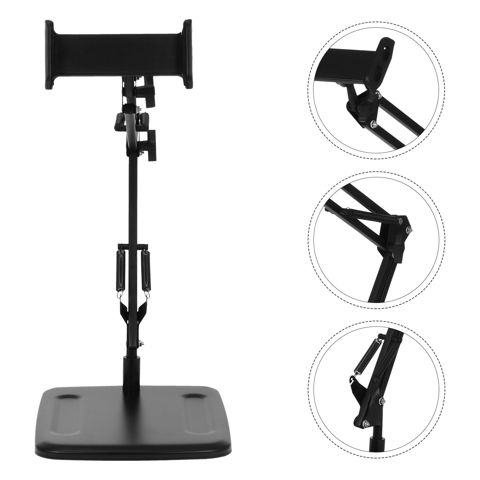 Handy und Tablet Ständer Metall Klappbar Verstellbarer Live Streaming Halter für Videokonferenzen und Fotografie