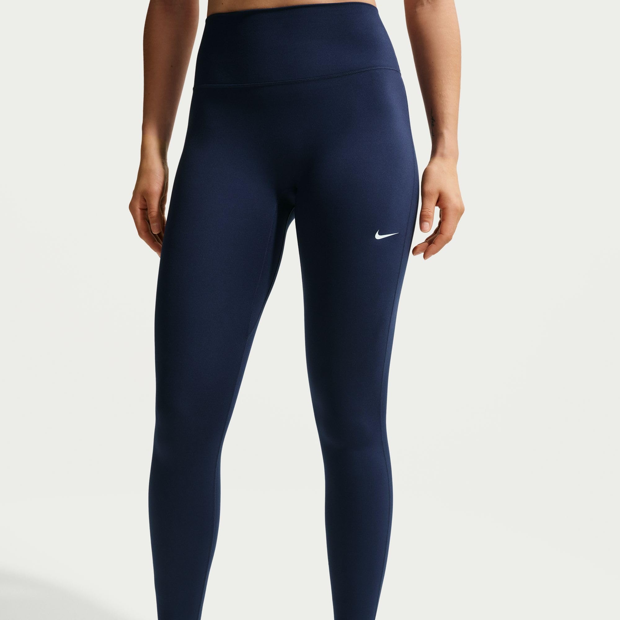 NIKE One mit Nahtloser Vorderseite Leggings in voller Länge mit hohem Bund für Damen, HJ9195