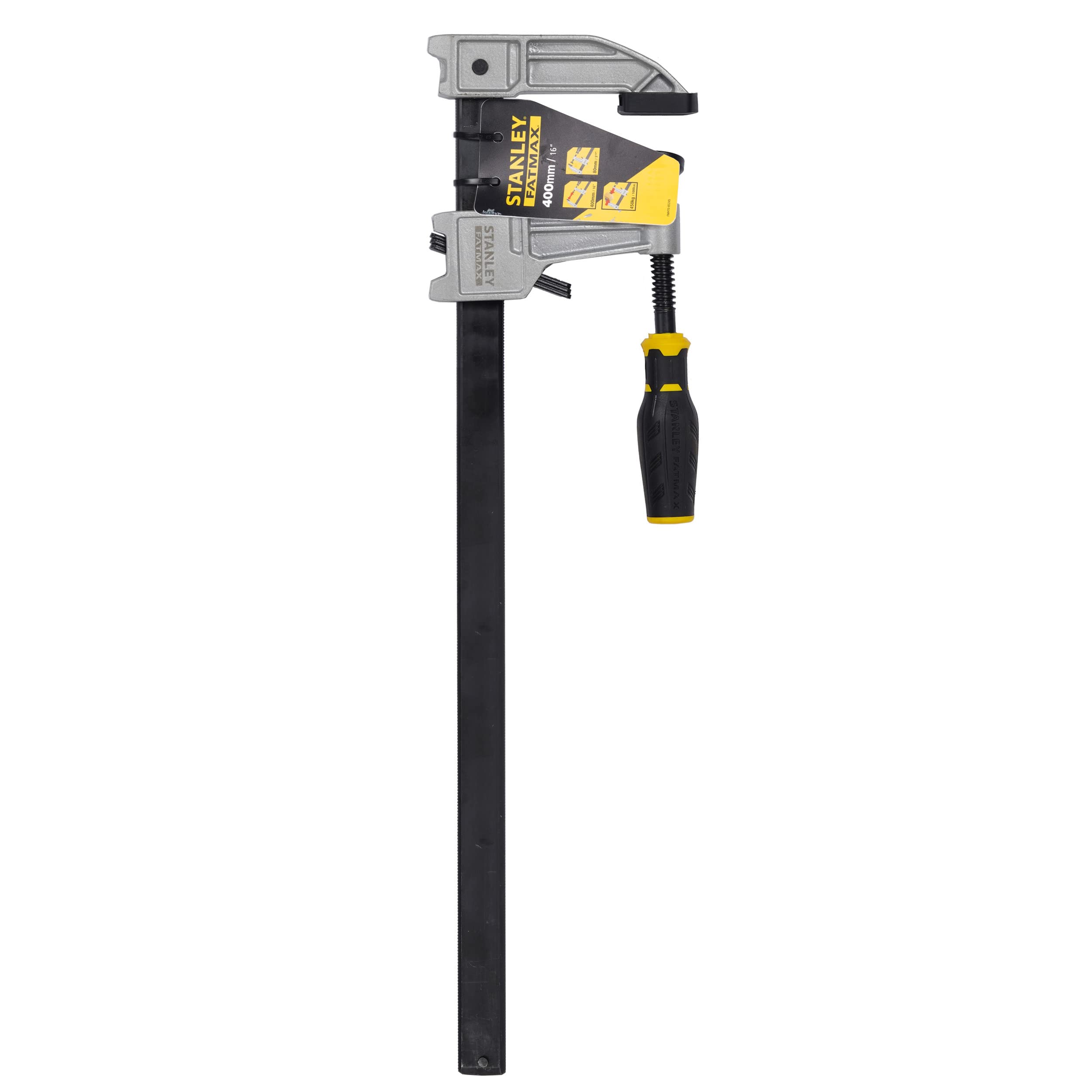 Stanley FMHT0-83245 Vis sergent FatMax 400mm, Noir/Jaune, 400 mm
