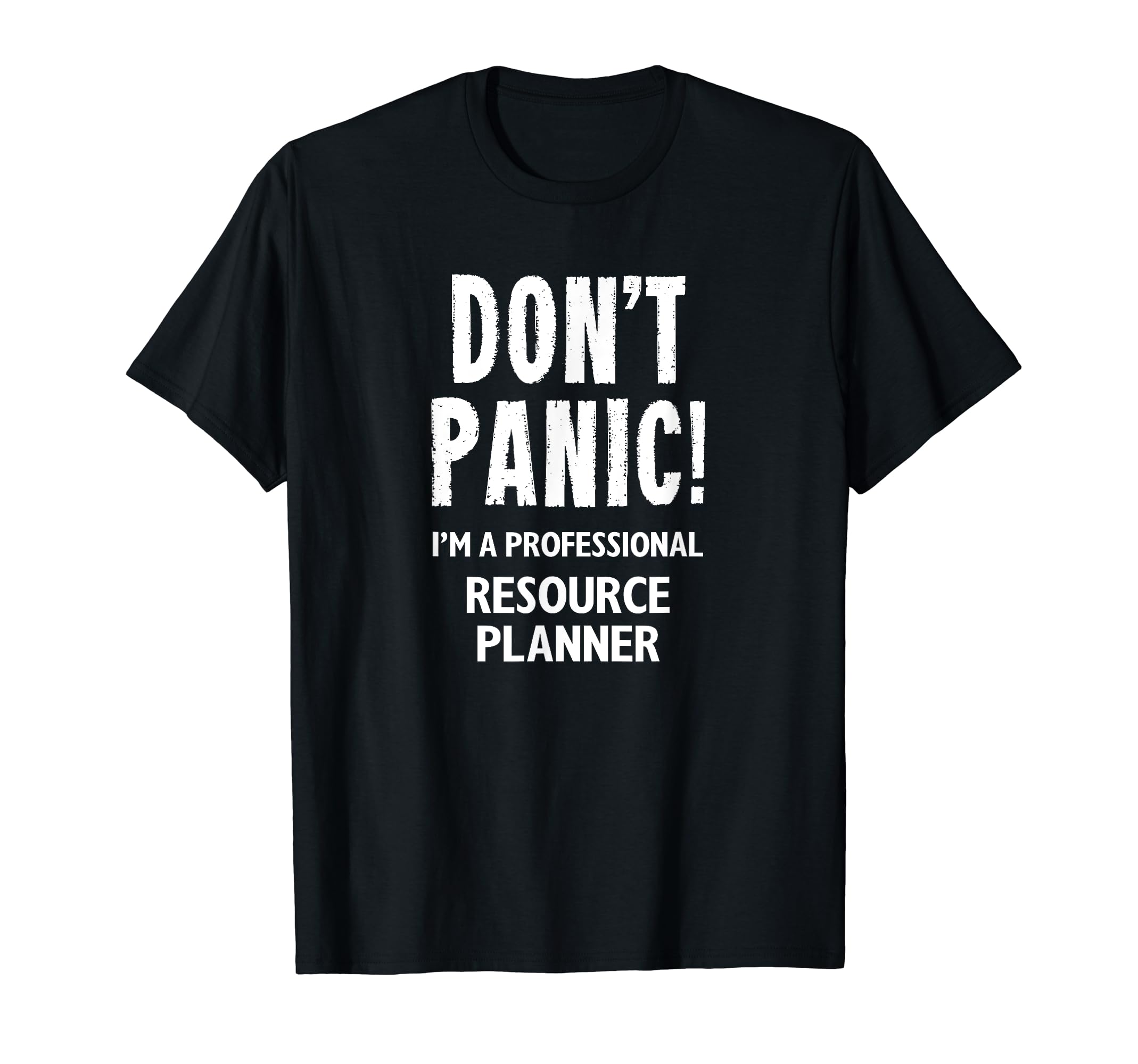Resource Planner T-Shirt, Black
