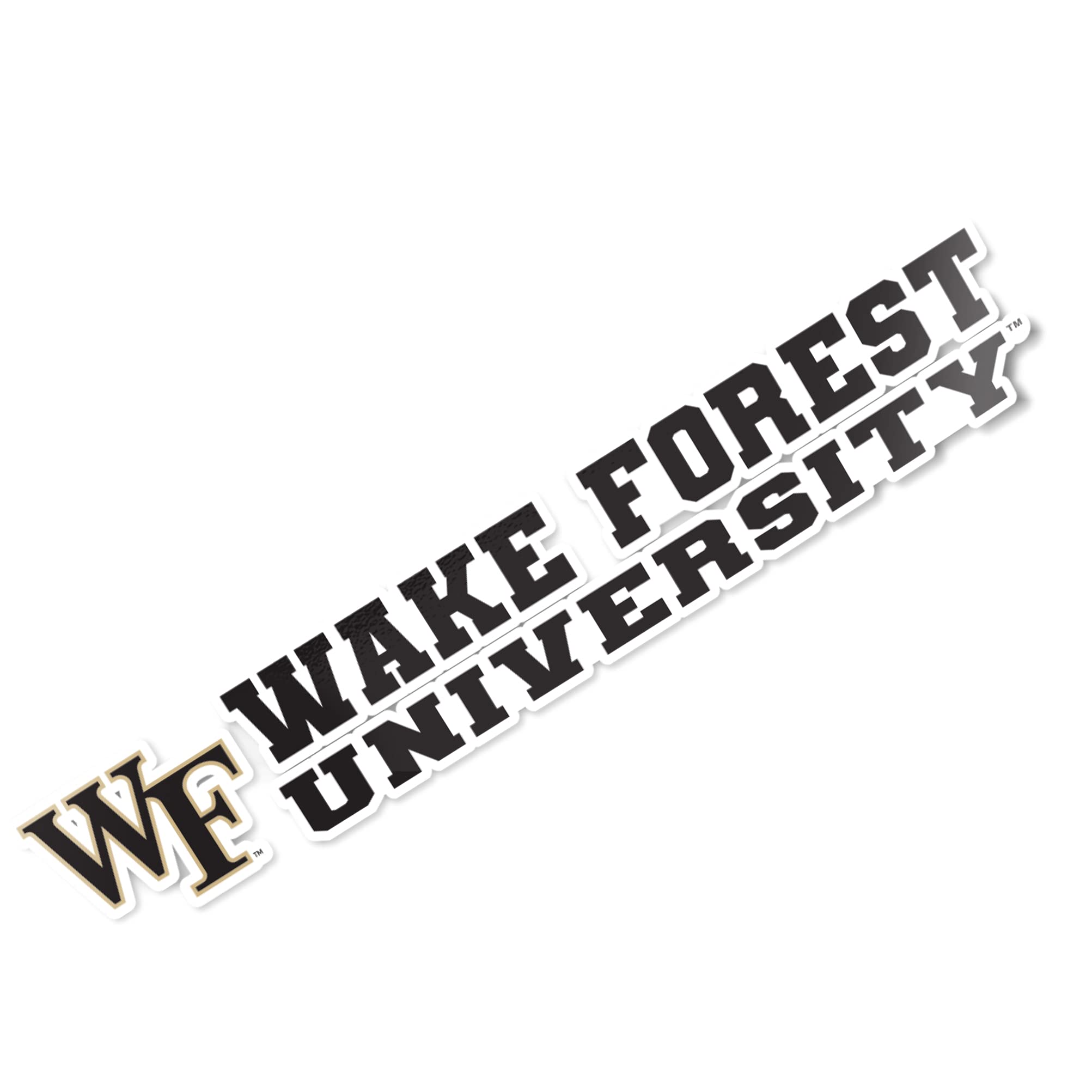 Desert Cactus Wake Forest Demon Deacons Stickers - Vinyl Decals For Laptop, Water Bottle, Car, & Scrapbook (Type 5-1)