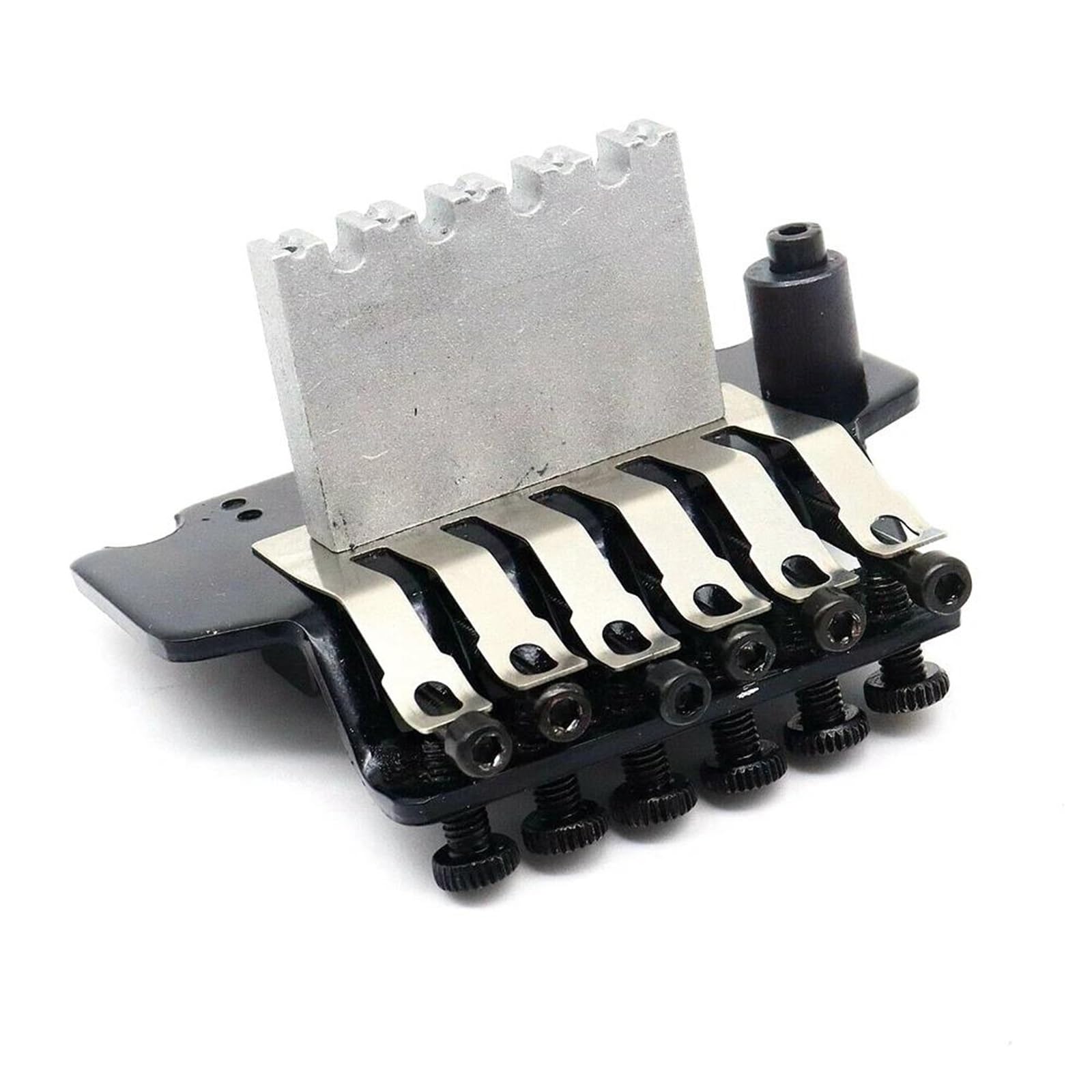 Tremolo-Steg Für E-Gitarre Für Linkshänder Doppelte Verriegelung(Black)