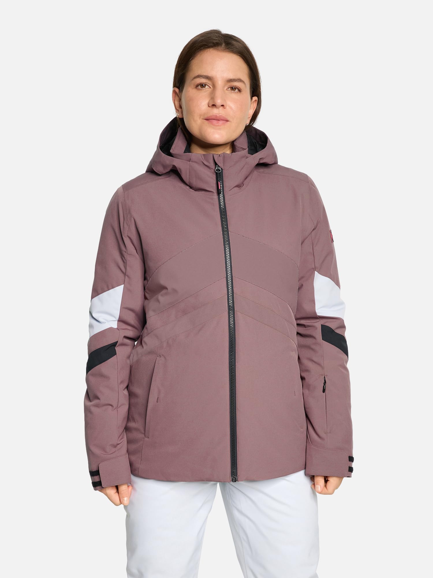 Ziener TARAINA-Z damska kurtka narciarska/snowboardowa | oddychająca, wodoszczelna, dusty violet, 38