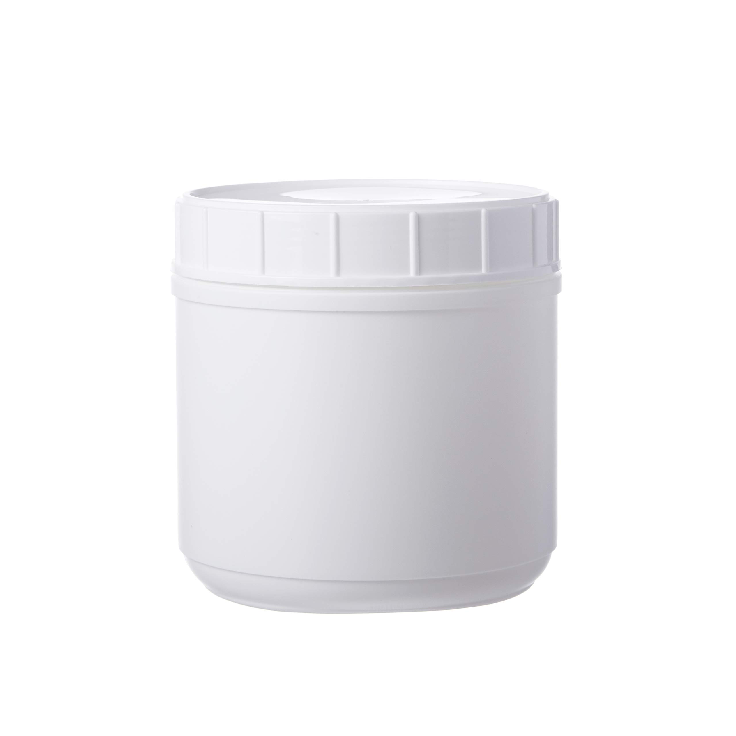 Consolidated Plastics 42590 Hdpe Canister White 44 Oz 12 Piece
