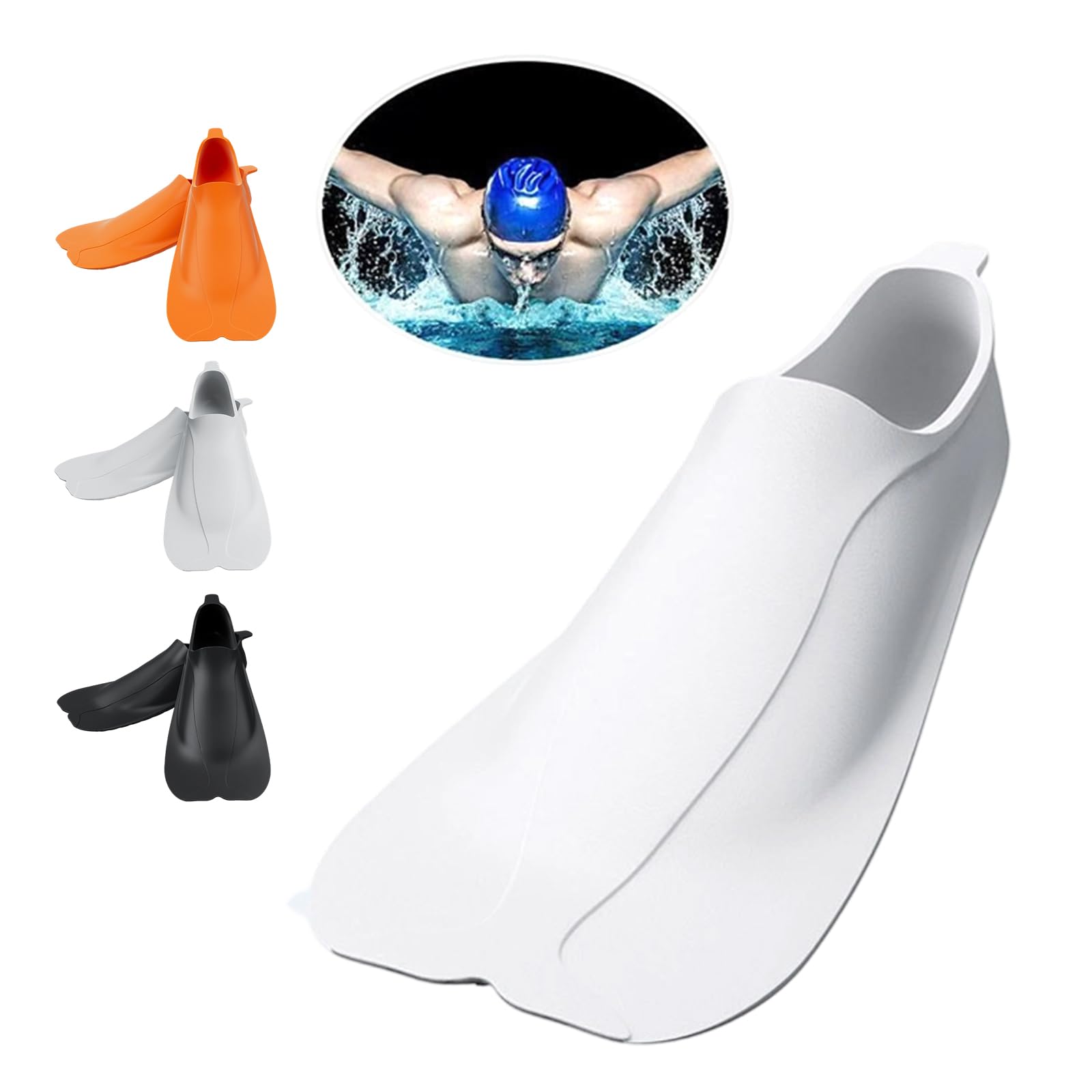 Pinne con profilo corto della pinna in silicone