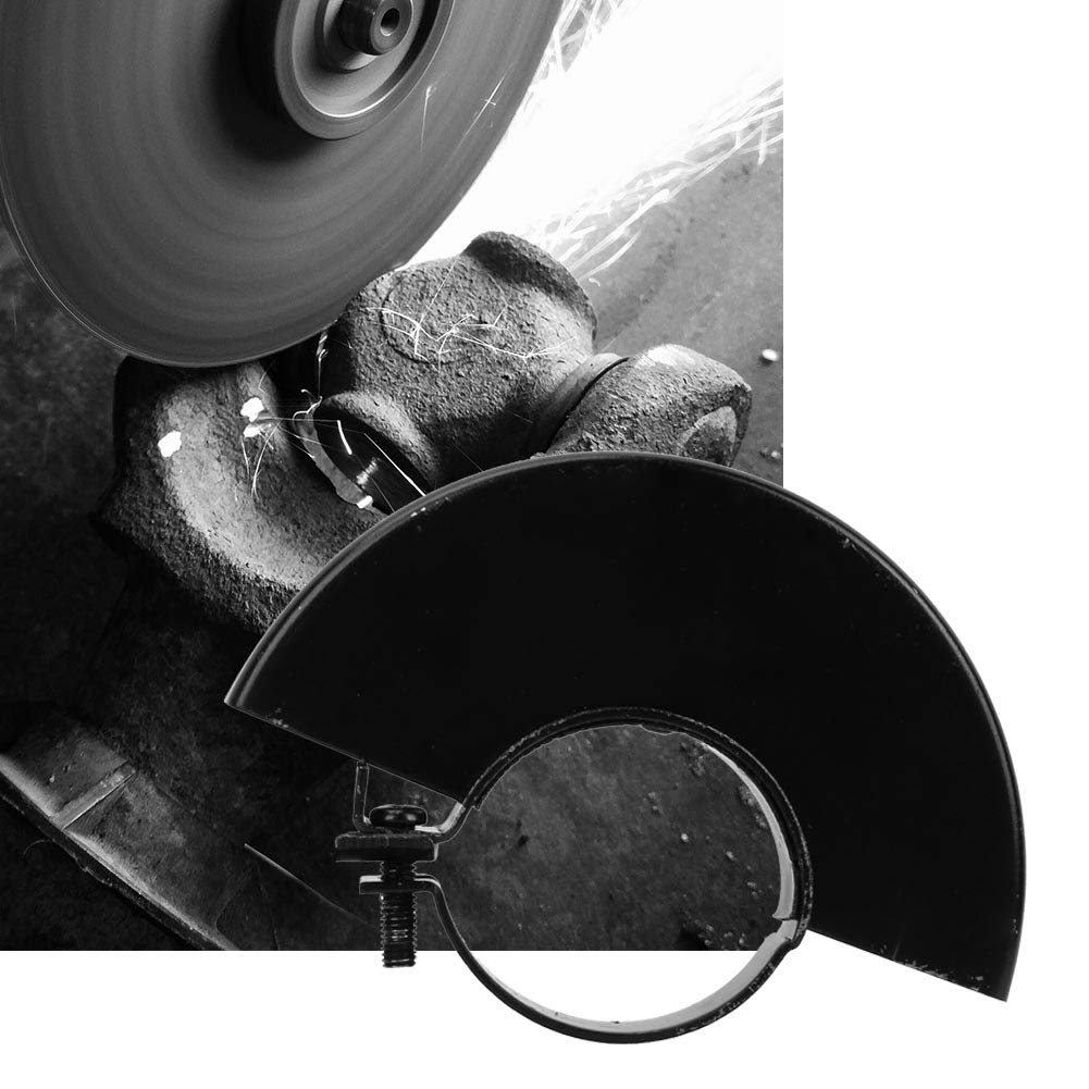 LiebeWH Electric Angle Grinder Cutting Angle Grinder Cover Grinder Bracket 4.5 Inch Grinder Guard, Stand Holder Cutting Machine Base and Angle Grinder Cover (Angle grinder protective
