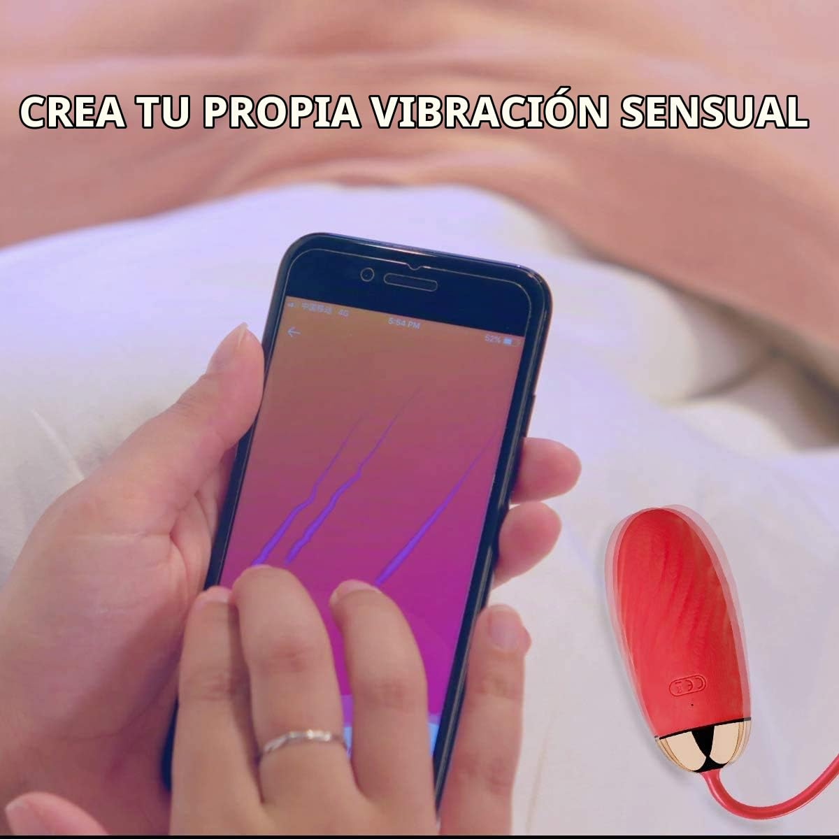 Vibrador con APP de control remoto, compatible con iPhone IOS y Android, huevos vibradores con control de teléfono móvil, vibradores para clítoris punto G, juguetes sexuales para mujeres parejas