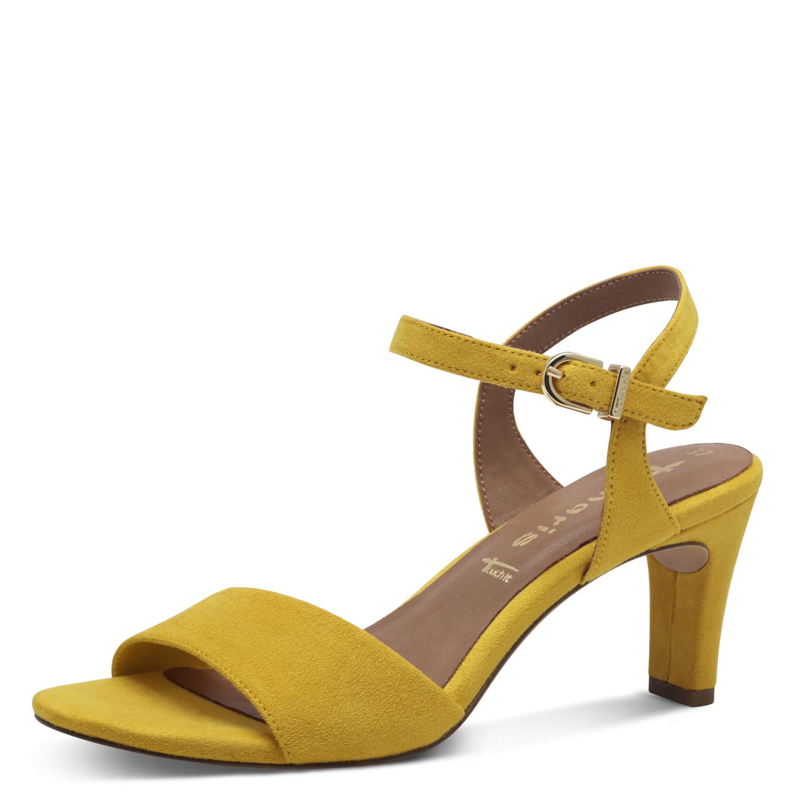 Tamaris Women's Vegan Elegant Sandals, yellow, 7.5 UK