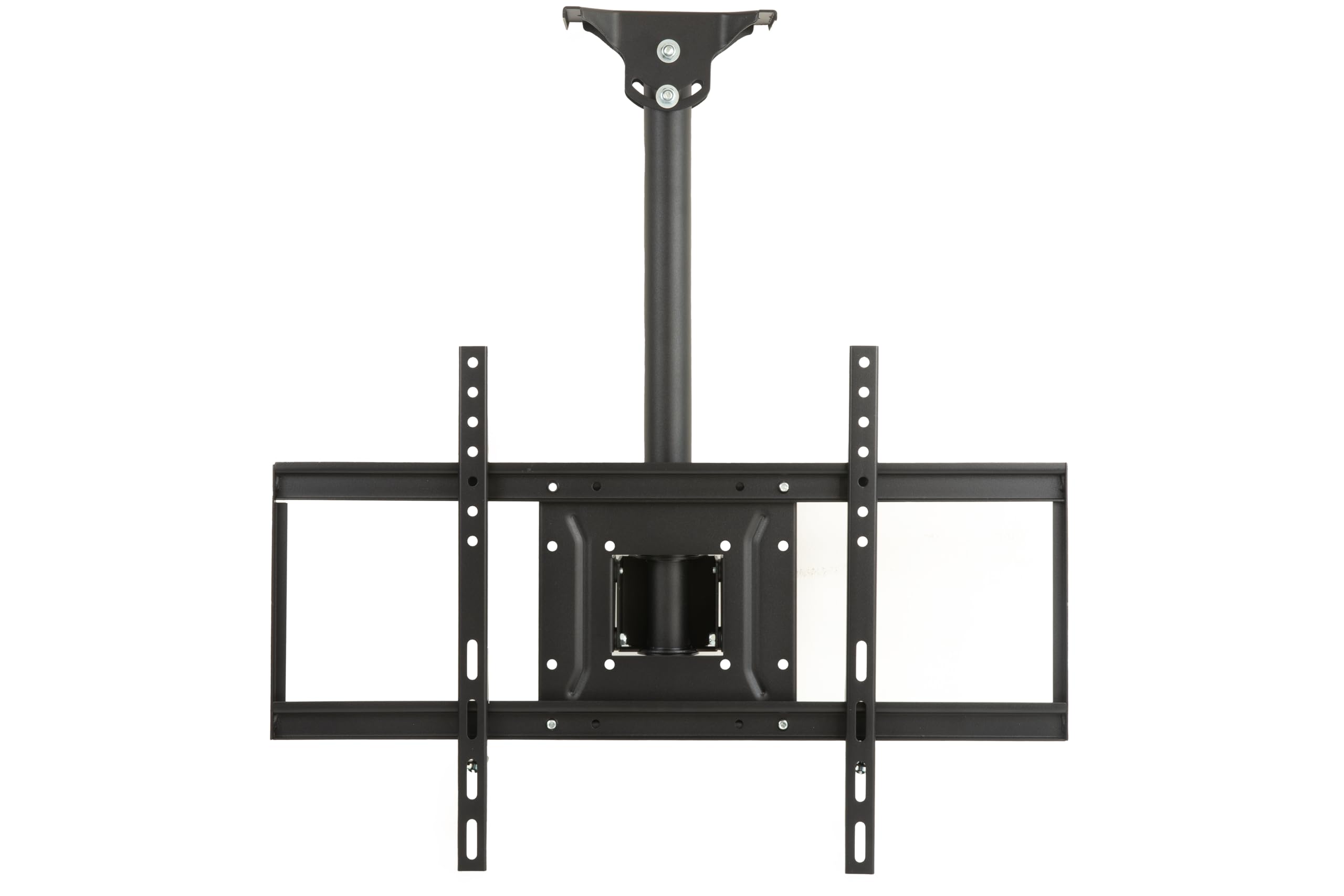 Link LKBR35 Braccio Telescopico da Soffitto per TV da 32" a 55" – Fino a 40 kg – Compatibile VESA 75x75, 400x400 – Orientamento Verticale -15° e Rotazione 360° – Estensione 617-917 mm – Colore Nero