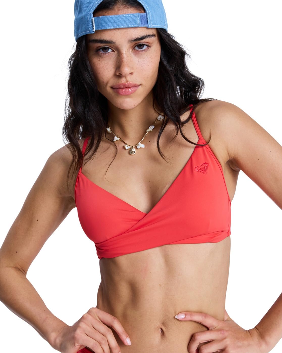 Roxy Two-Piece top SD Essentials WRAP Bra Womens Red