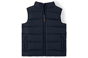 Boys and Toddler Zip Up Puffer Vest: Cozy, Stylish, and Perfect for Winter Adventures