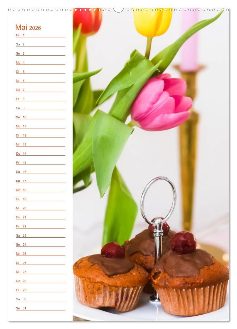 Köstliche Kaffeespezialitäten (hochwertiger Premium Wandkalender 2026 DIN A2 hoch), Kunstdruck in Hochglanz: Farbige Fotografien von Kaffeespezialitäten (CALVENDO Lifestyle)