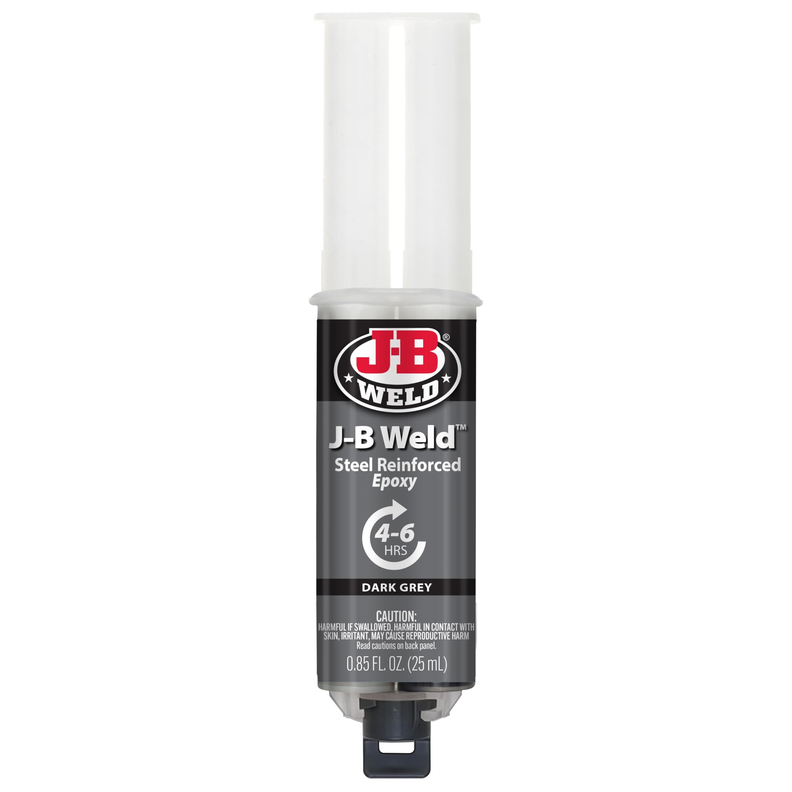 J-B Weld 50165SPA - Epoxi - Fijación Lenta - Reforzado con Acero - Metal - Reparaciones - Artesanía - Automotriz - Fontanería - Embarcaciones - Plásticos - 25ml