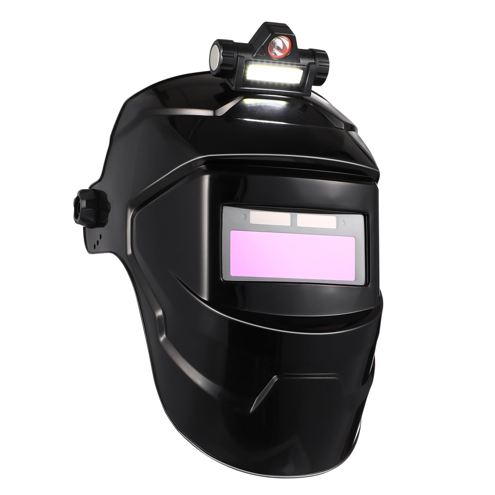 LIFKOME Automatisch Abdunkelnder Schweißhelm mit Solarbetrieb Großem Sichtfeld und 8-Stufen Verdunkelung für Schweißerschutz bei Schleifen und Lichtbogenschweißen