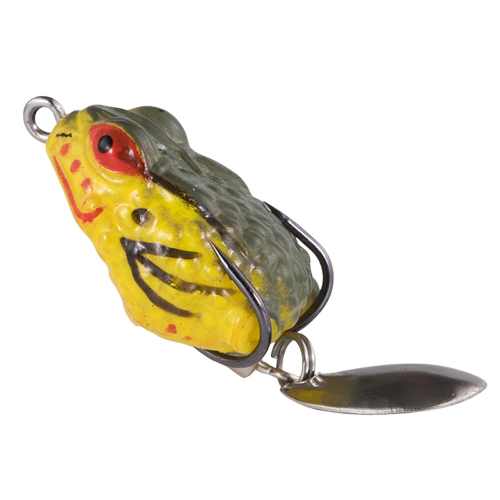 LOOM TREE® Frog Lure Bass Bait Metal Sequin Swimbait Float On Water Lure for Freshwater Style C | Fishing | Baits, Lures & Flies | Crankbaits