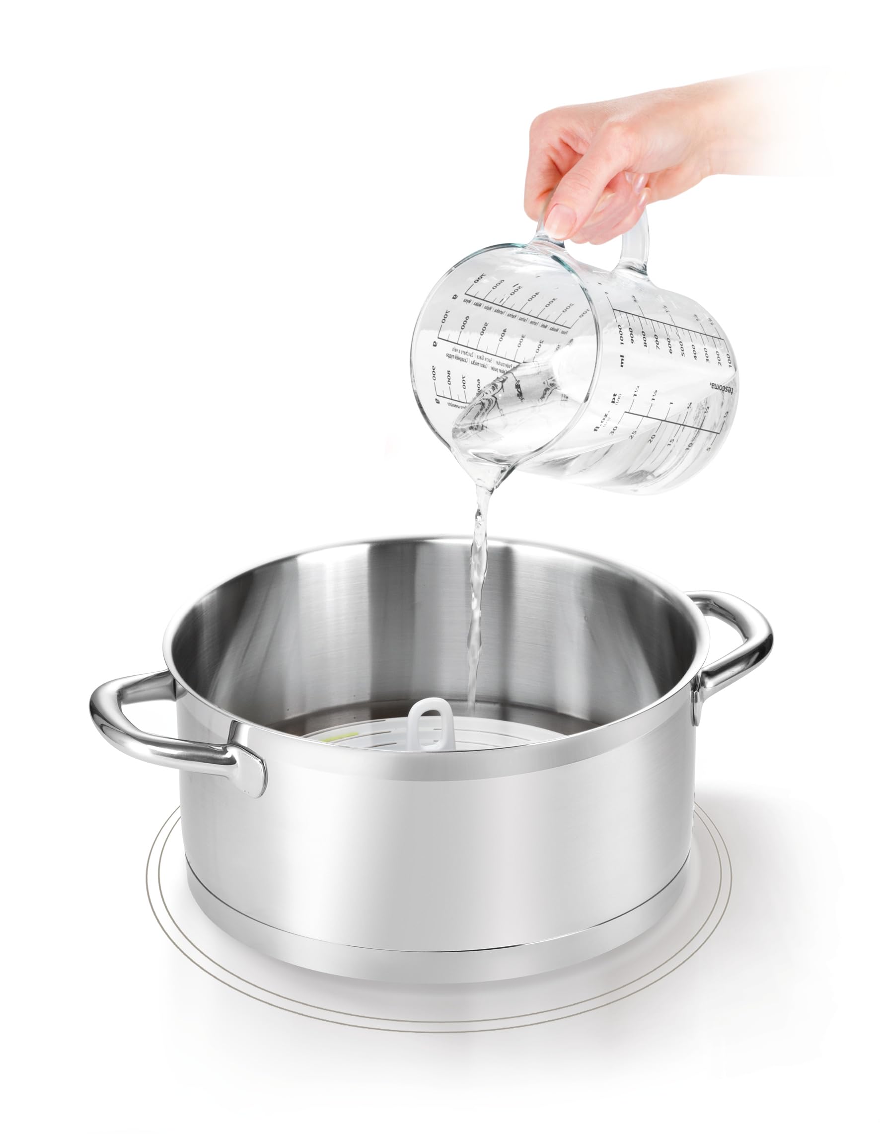 Tescoma 895260 Set di conserve Della Casa con termometro, plastica, bianco, 25,5 x 12 x 24 cm
